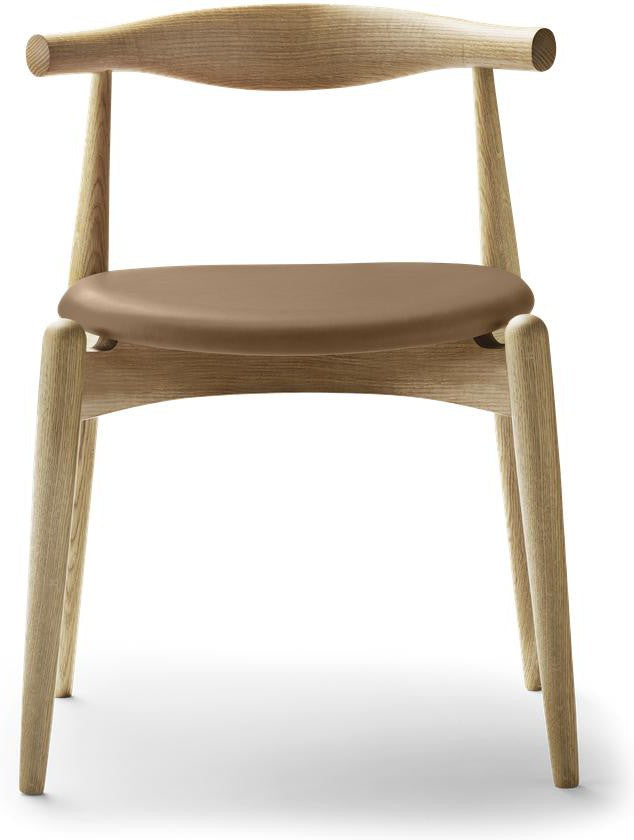 [product_category]-Carl Hansen Ch20 Elbow Chair, Oiled Oak/Brown Leather-Carl Hansen-ch20-thor325-oiledoak-CAR-1