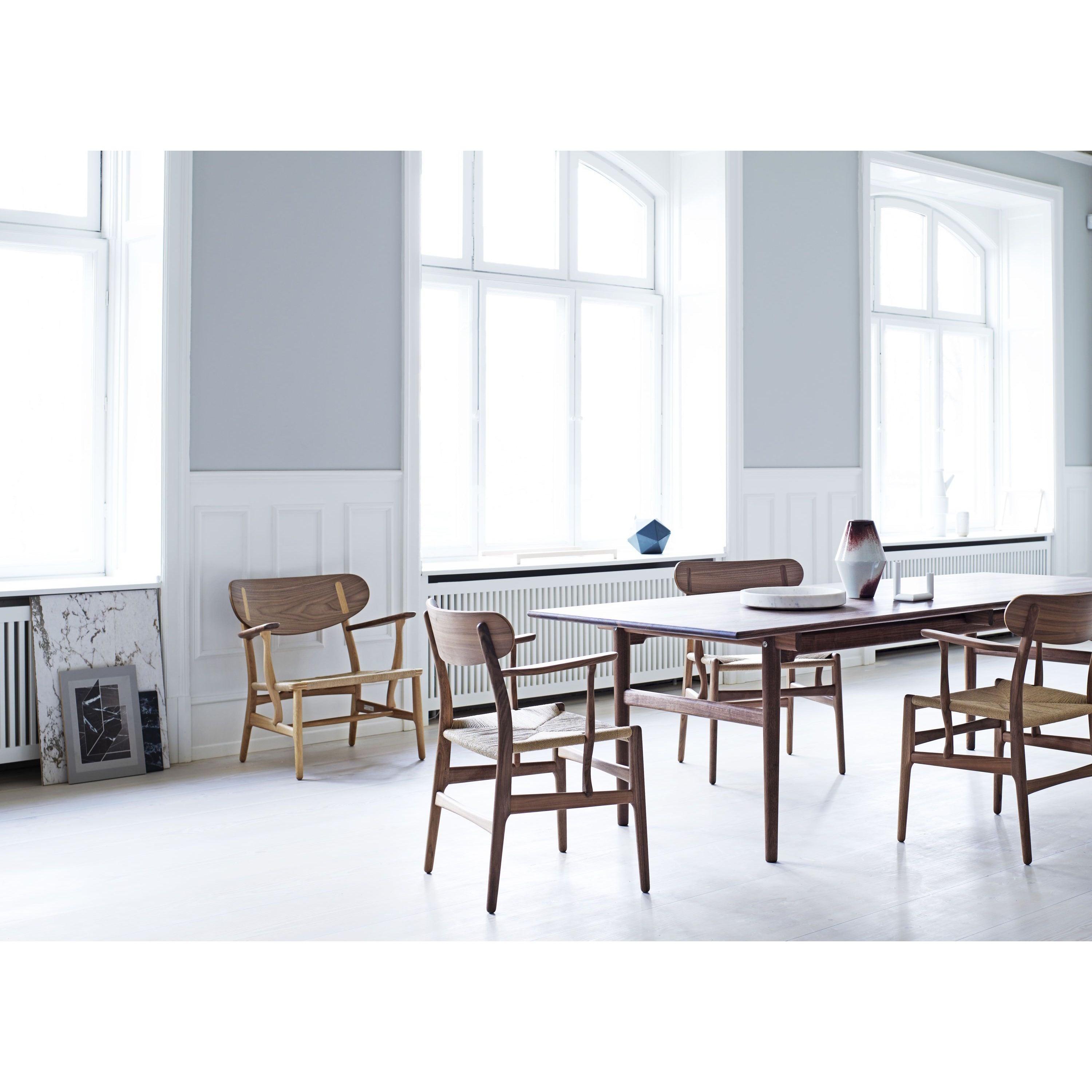 [product_category]-Carl Hansen Ch22 Lounge Chair, Black Oak/Natural Wicker-Carl Hansen-CH22-natural-blackoak-CAR-3