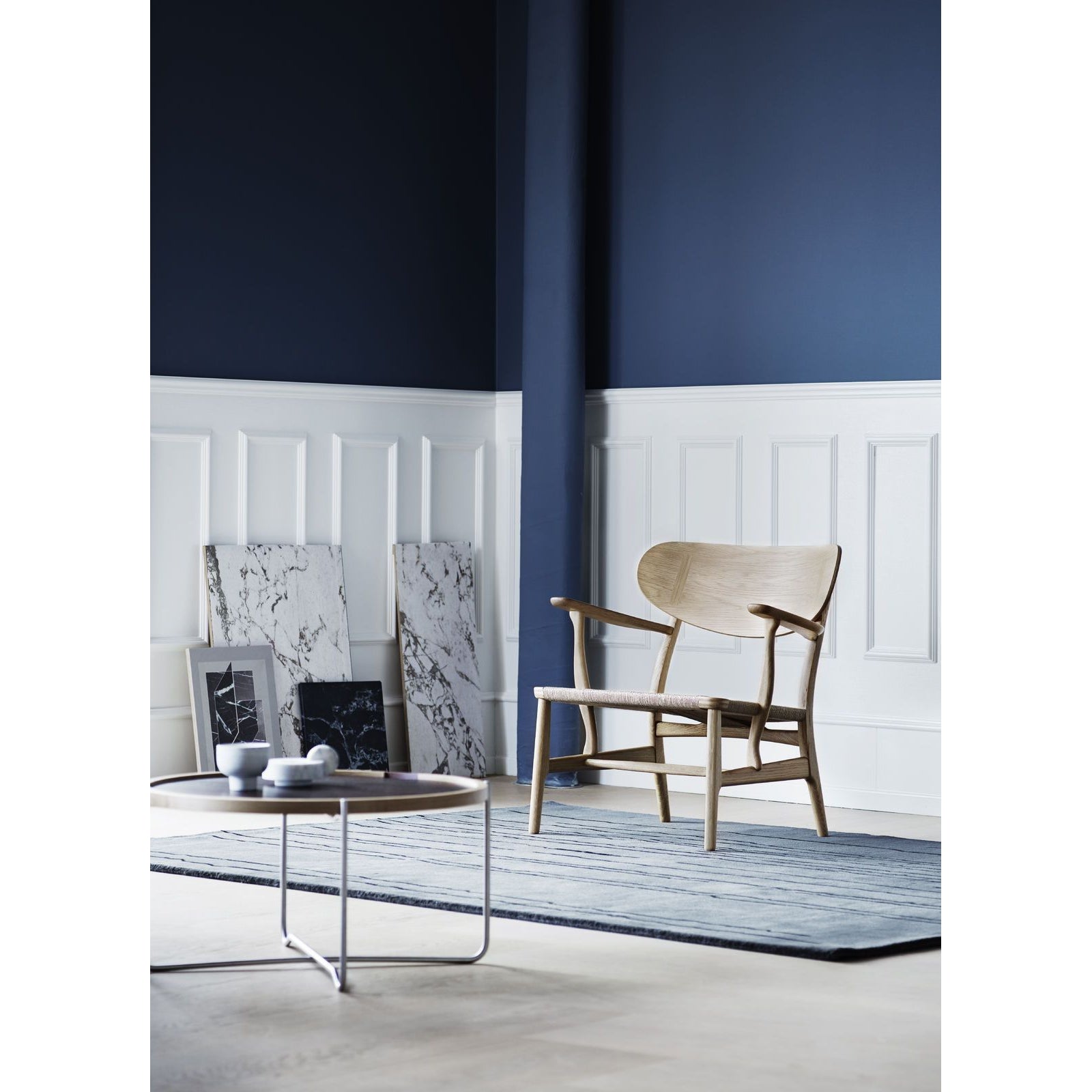[product_category]-Carl Hansen Ch22 Lounge Chair, Oiled Oak/Natural Cord-Carl Hansen-5713018155253-CH22-natural-oiledoak-CAR-3