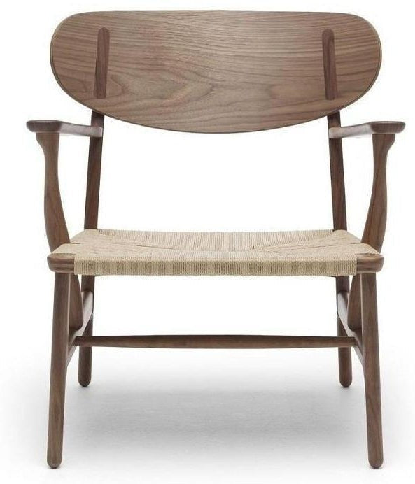[product_category]-Carl Hansen Ch22 Lounge Chair, Oiled Walnut/Natural-Carl Hansen-CH22-natural-oiledwalnut-CAR-1