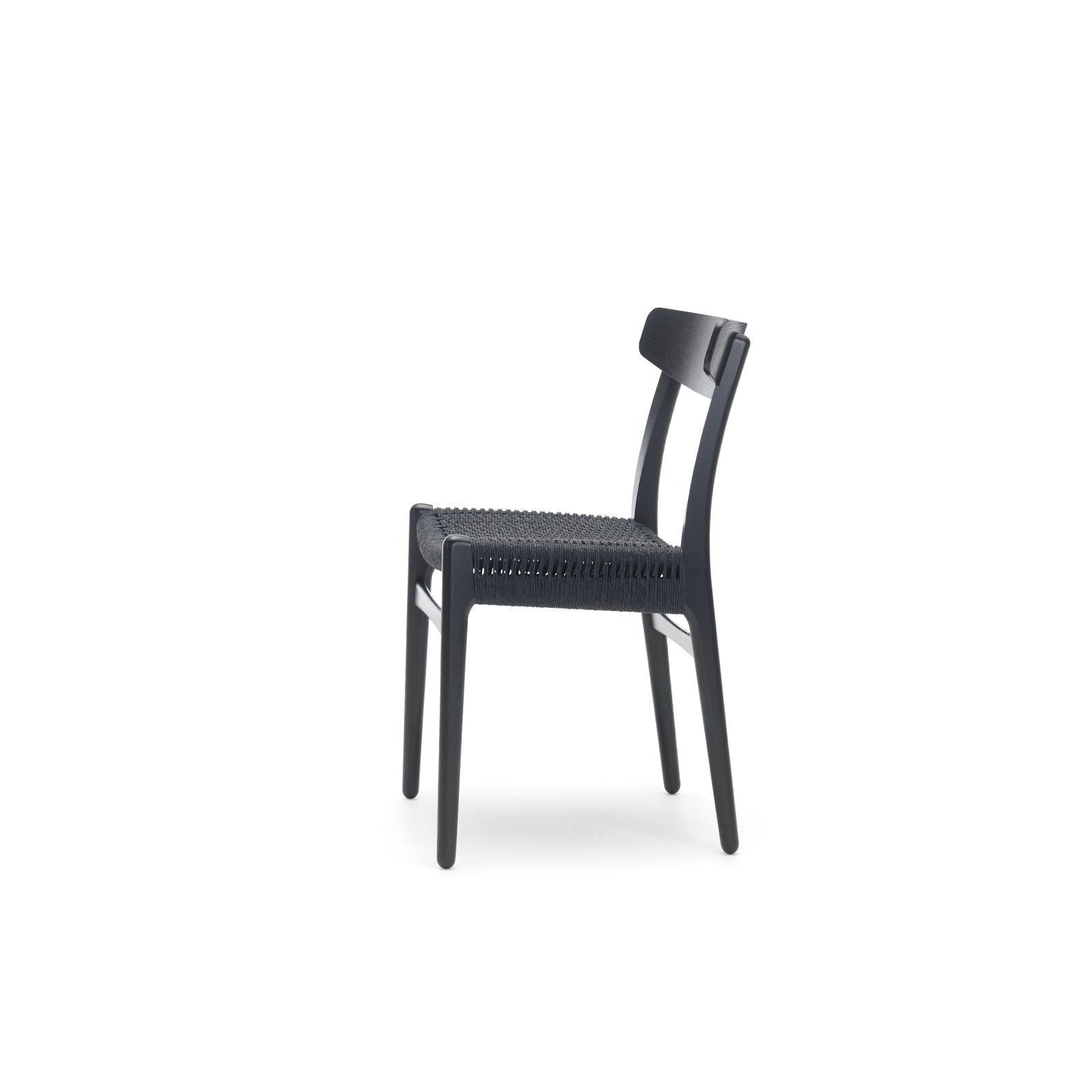 [product_category]-Carl Hansen Ch23 Chair, Black Oak/Black Paper Cord-Carl Hansen-CH23-black-oakblack-CAR-2