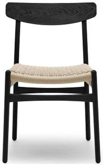[product_category]-Carl Hansen Ch23 Chair, Black Oak/Natural Cord-Carl Hansen-ch23-natural-oakblack-CAR-1