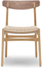 Carl Hansen Ch23 Chair, Oiled Walnut/Natural Cord/Oak Chair Frame