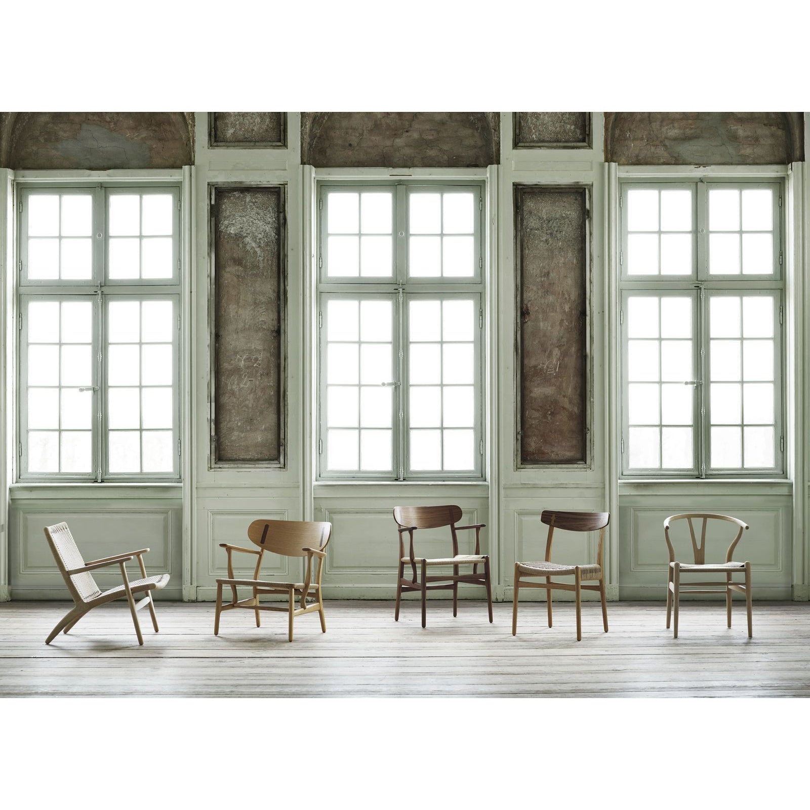 [product_category]-Carl Hansen Ch23 Chair, Oiled Walnut/Natural Cord/Oak Chair Frame-Carl Hansen-5713018413896-CH23-natural-oakwalnutoiled-CAR-3