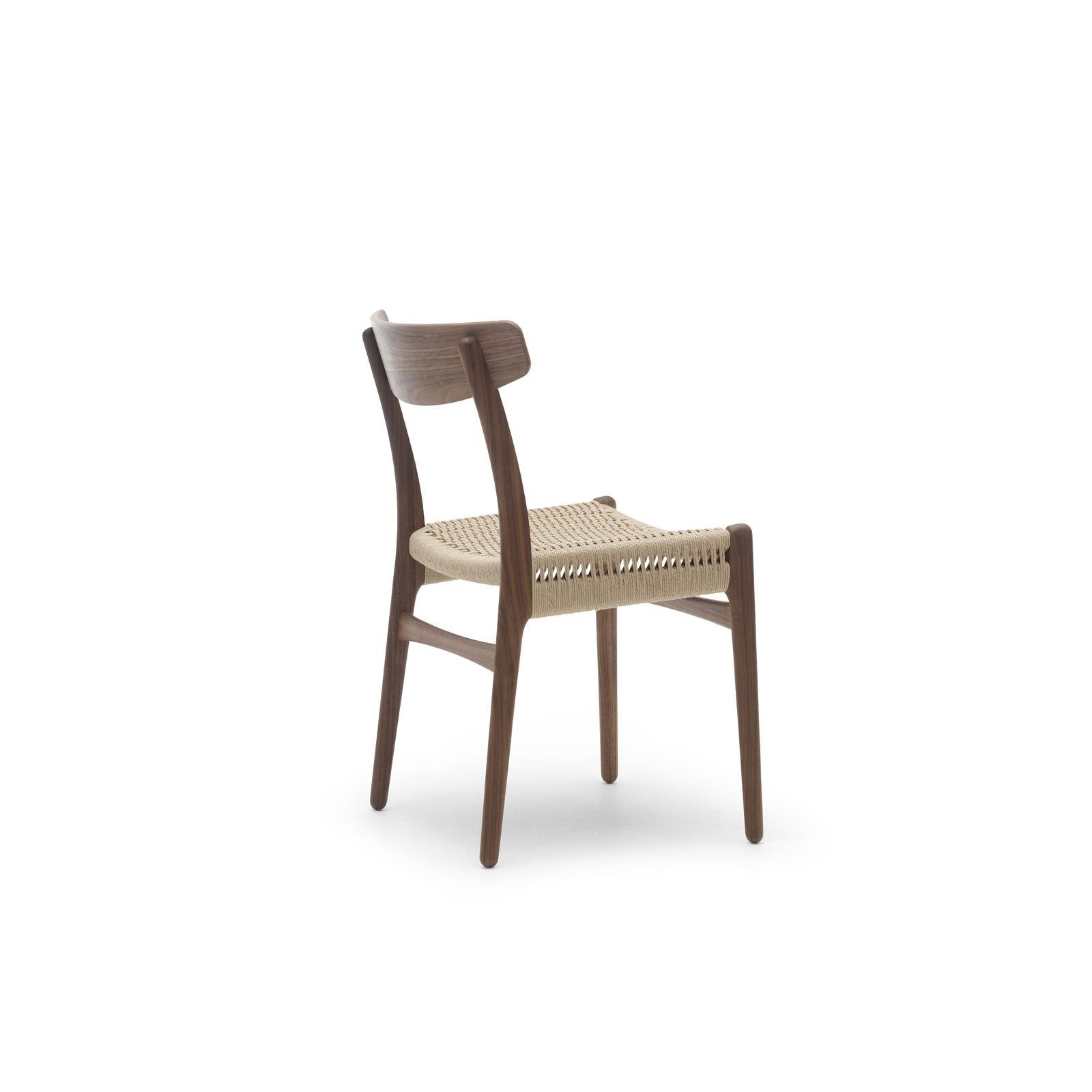 [product_category]-Carl Hansen Ch23 Chair, Oiled Walnut/Natural Cord/Walnut Support-Carl Hansen-CH23-natural-walnutwalnutoiled-CAR-2