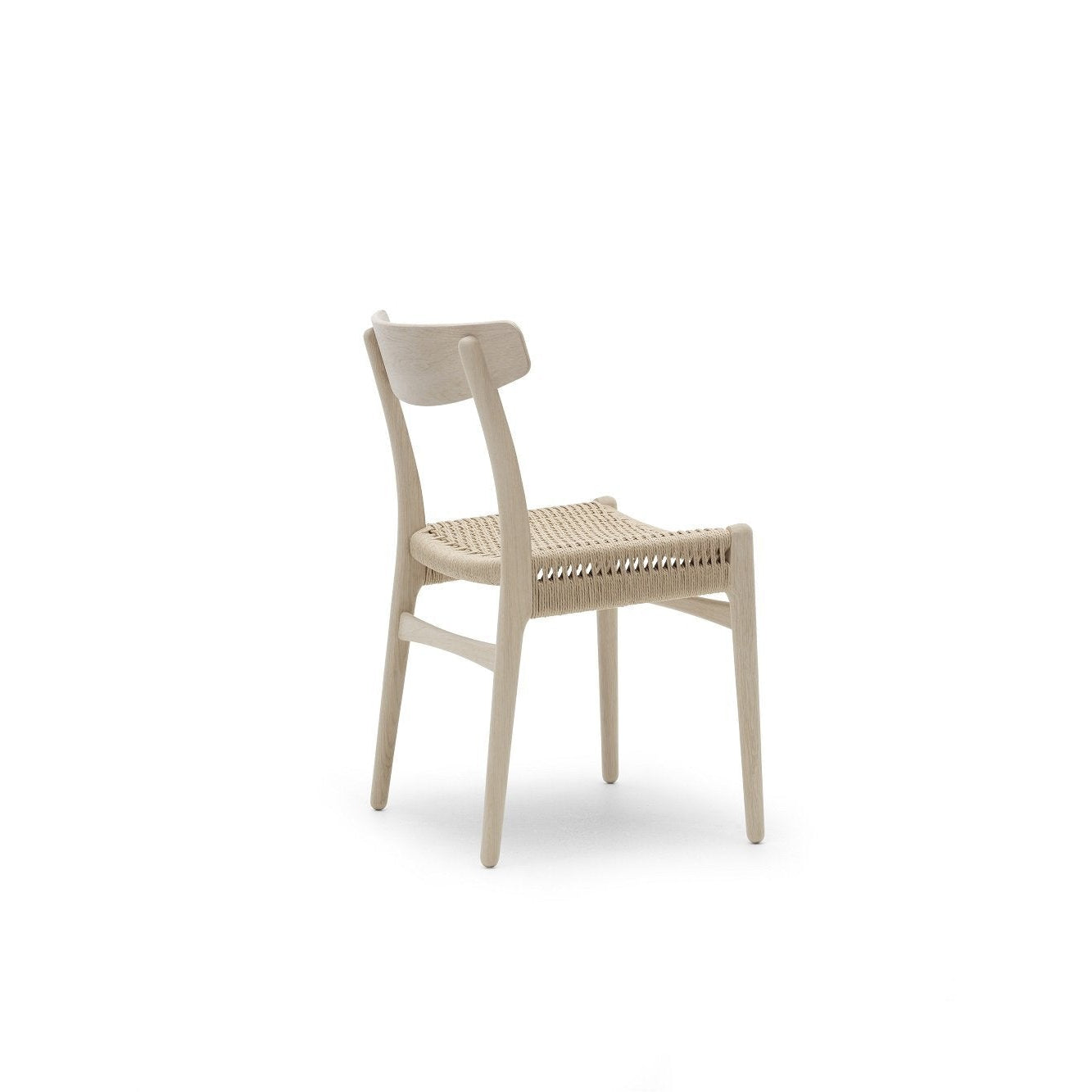 [product_category]-Carl Hansen Ch23 Chair, Soaped Oak/Natural Cord-Carl Hansen-5714413823761-ch23-soapedoak-nature-CAR-2