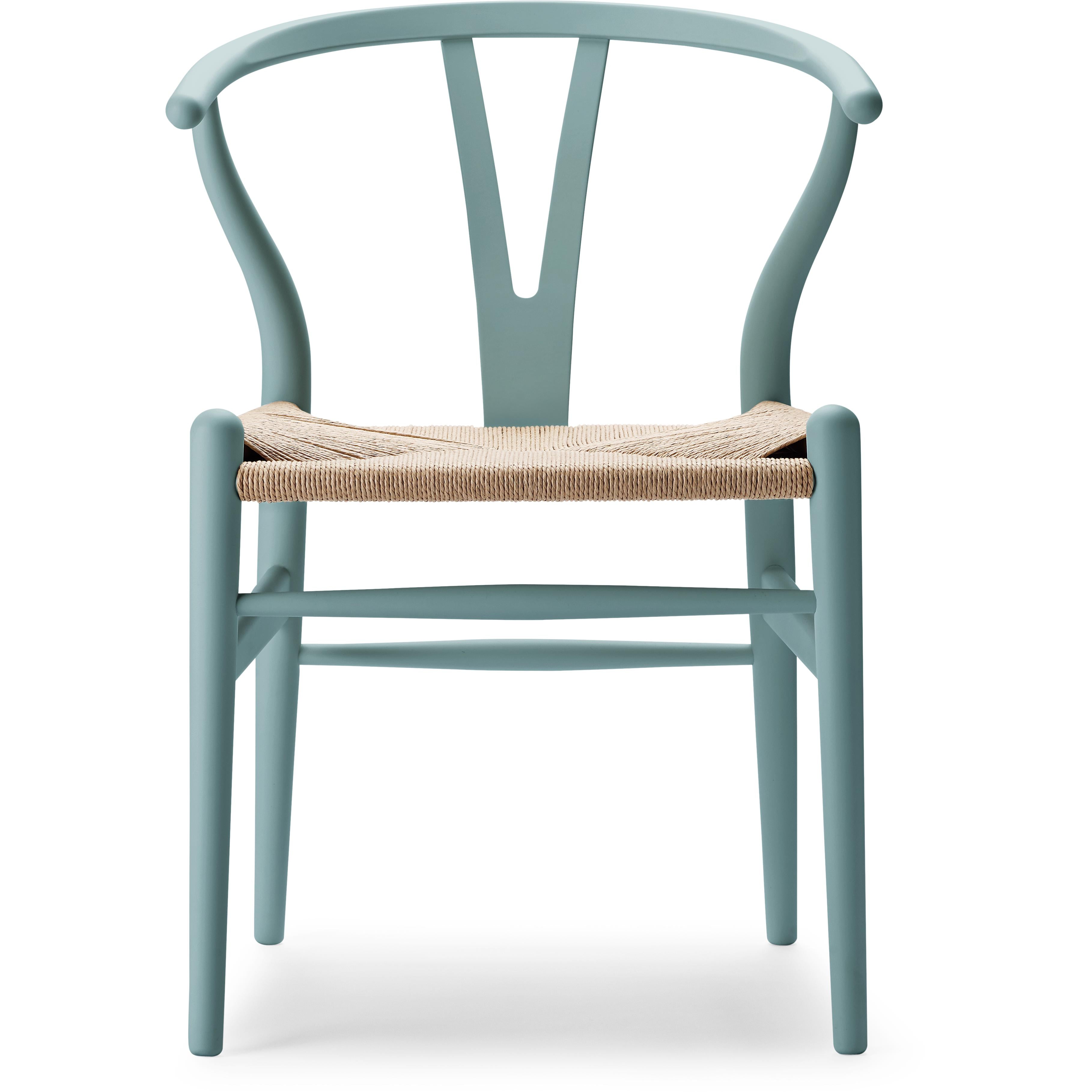 [product_category]-Carl Hansen Ch24 Soft Wishbone Chair Beech Special Edition, Pewter-Carl Hansen-5715230006122-010-M-S6010-B30G-FSC-70-CAR-1