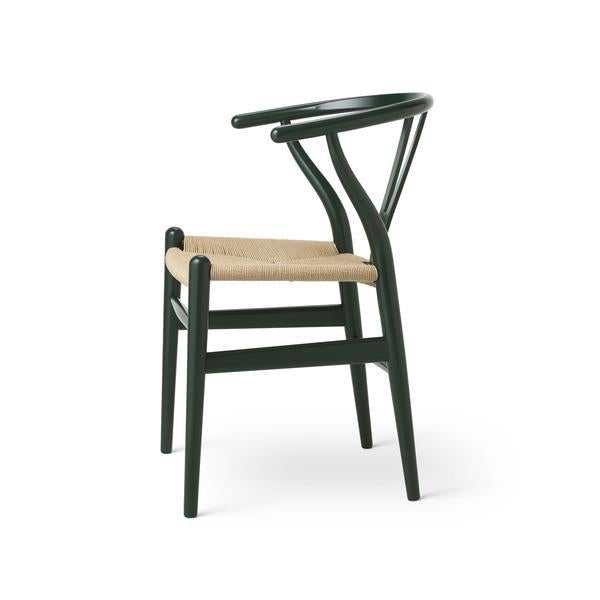[product_category]-Carl Hansen Ch24 Wishbone Chair, Beech Special Edition, Forest Green-Carl Hansen-CH24-natual-forestgreen-CAR-3