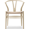 Carl Hansen CH24 Wishbone Chair Chair Special Edition, přírodní/měkký ječmen