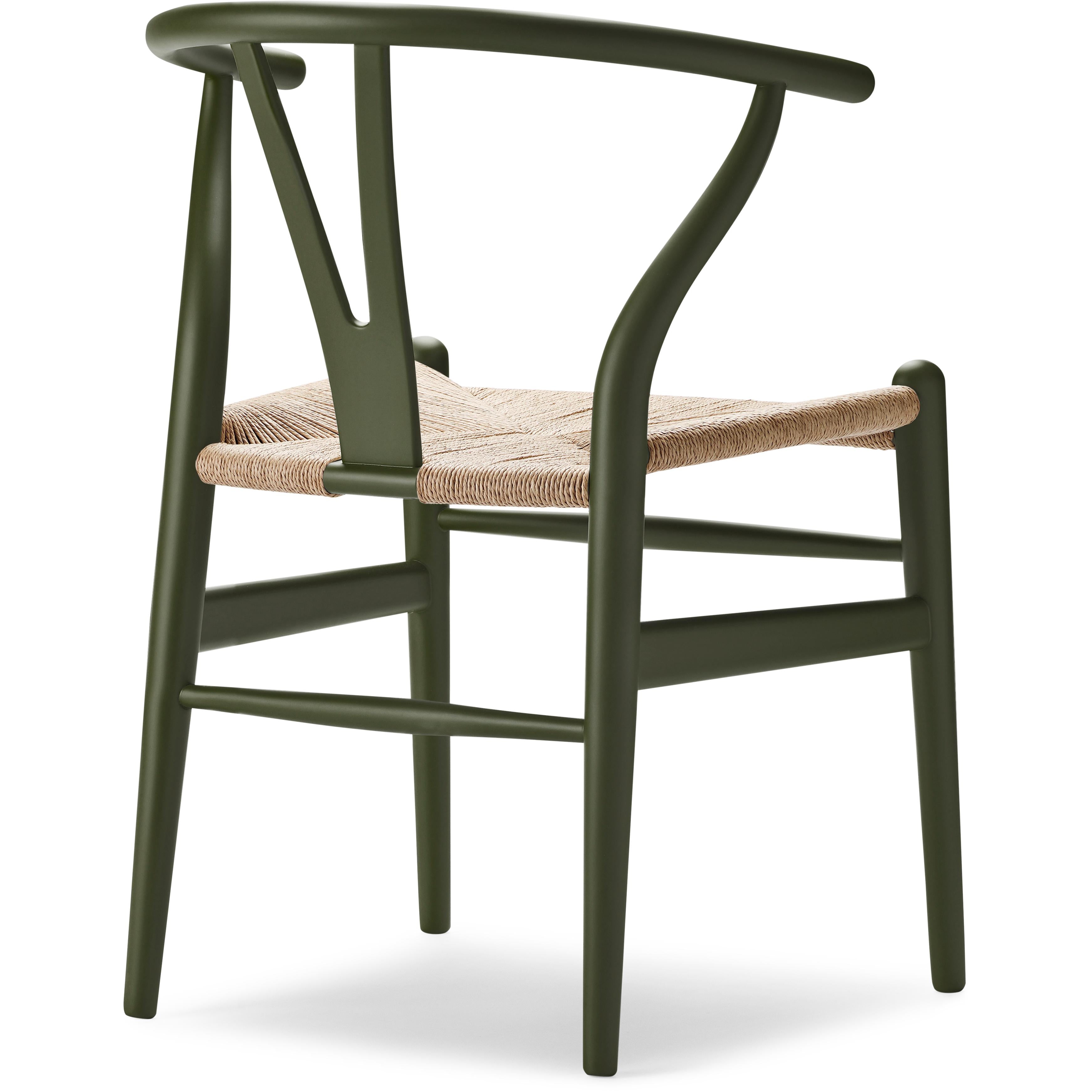 [product_category]-Carl Hansen Ch24 Wishbone Chair Beech Special Edition, Natural Cord/Soft Seaweed-Carl Hansen-5715230006245-CH24-010-M-S8010-G70Y-FSC-70-CAR-3