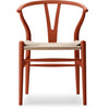 Carl Hansen CH24 WISHBONE Chair Special Edition, Natural Cord/Soft Terracotta