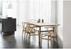 Charl Wishbone Chair Cord, černý popel