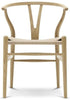 Carl Hansen Ch24 Wishbone Chair Natural Cord, Lacquered Oak