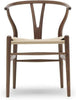 Carl Hansen Ch24 Wishbone Chair Natural Cord Oiled Walnut