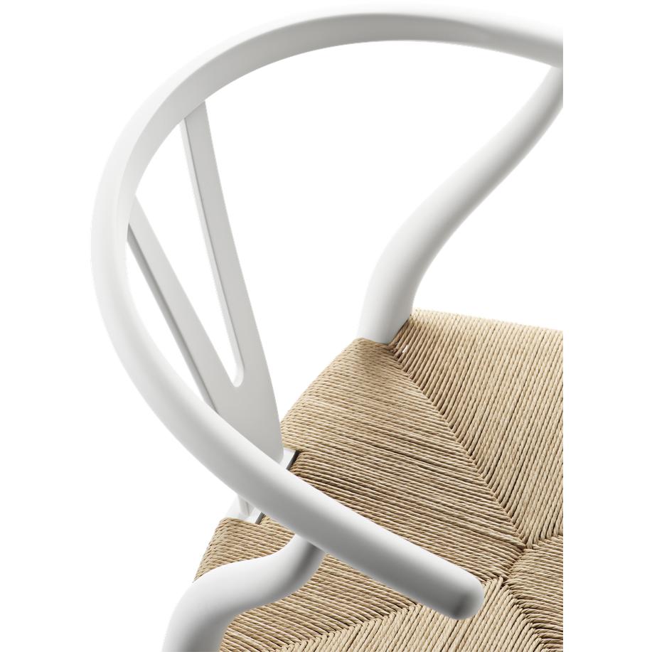 [product_category]-Carl Hansen Ch24 Wishbone Chair Special Edition, Beech Special Edition, Soft White-Carl Hansen-5714413468221-CH24SOFT-White-CAR-2