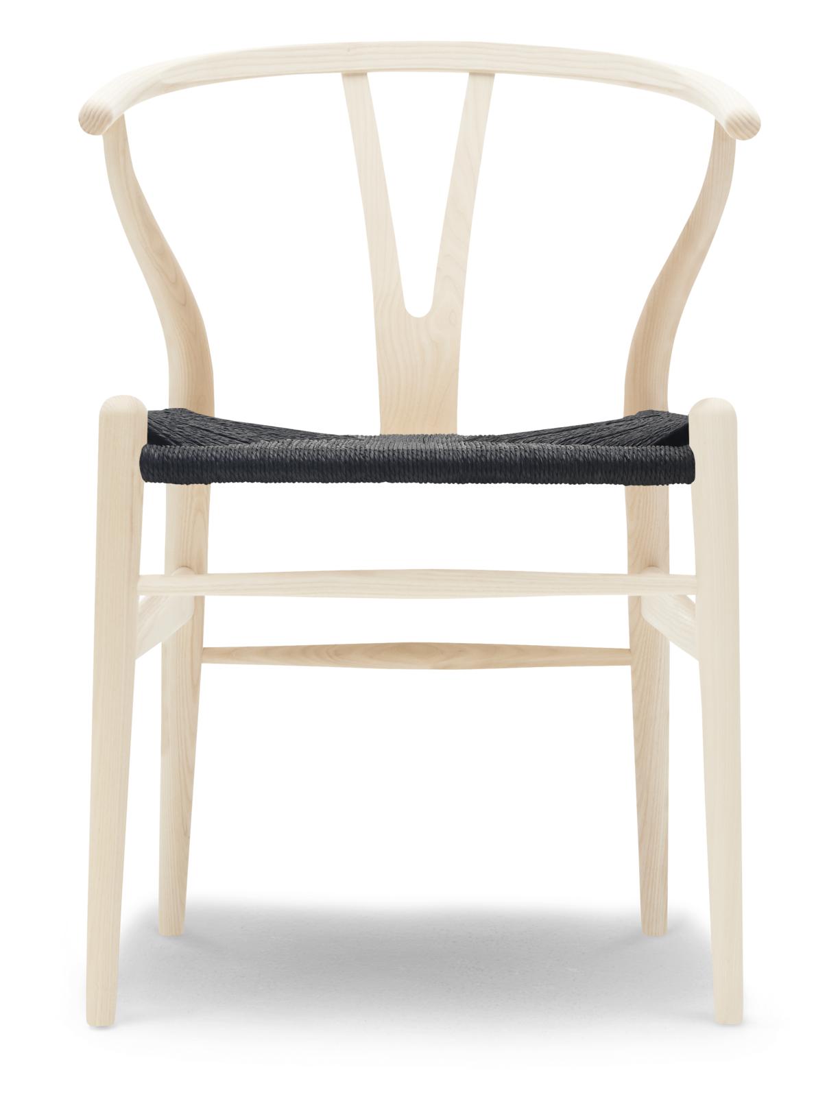 [product_category]-Carl Hansen Ch24 Y Chair Chair Beech Soaped, Black Cord-Carl Hansen-CH24-Black-beechsoaped-CAR-1