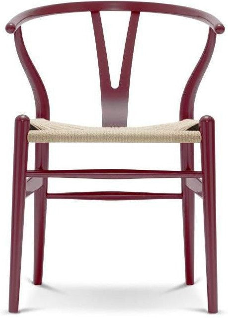 [product_category]-Carl Hansen Ch24 Y Chair Chair Natural Paper Cord, Beech/Berry Red-Carl Hansen-CH24-natual-beechberryred-CAR-1