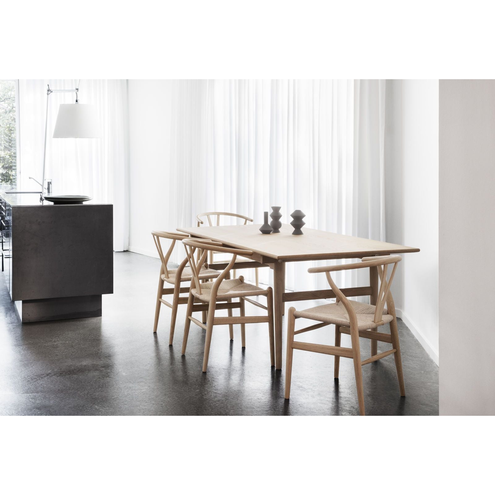 [product_category]-Carl Hansen Ch24 Y Chair Chair Natural Paper Cord, Beech/Vanilla White-Carl Hansen-CH24-natual-beechvanillawhite-CAR-2