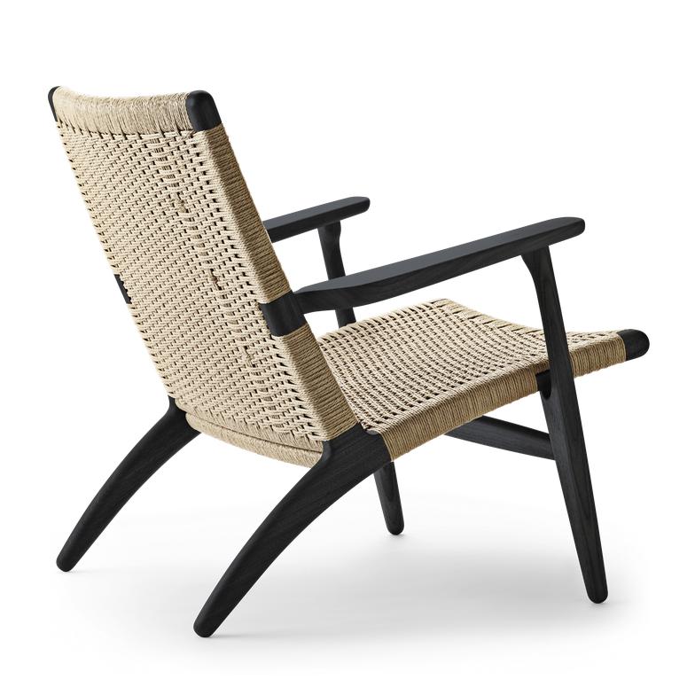 [product_category]-Carl Hansen Ch25 Lounge Chair, Colored Oak/Natural Cord-Carl Hansen-ch25-natur-ncss9000-n-CAR-2