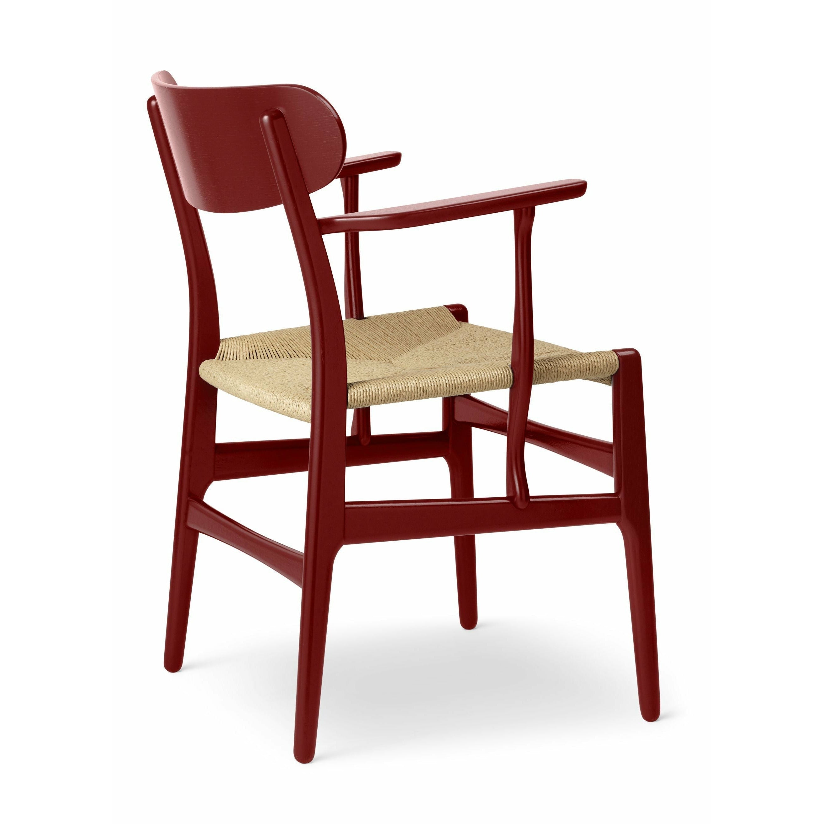 [product_category]-Carl Hansen Ch26 Chair Oak, Falu Red/Natural Cord-Carl Hansen-5714413969933-CH26-020-020-020-S5540-Y90R-FSC-70-CAR-3