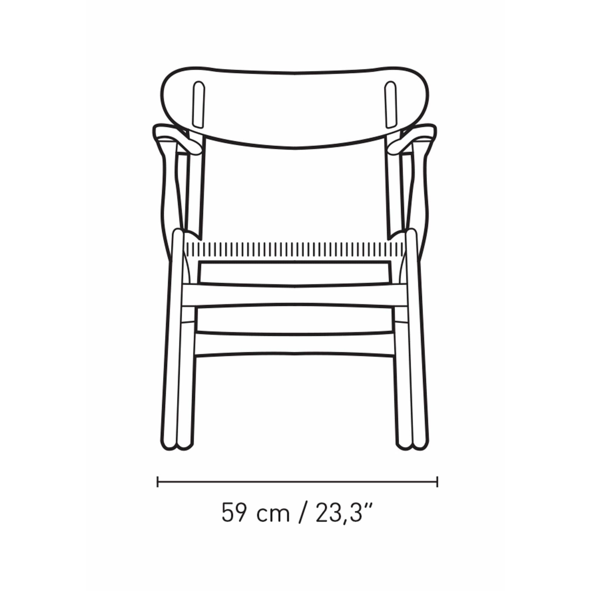 [product_category]-Carl Hansen Ch26 Chair Oak Smoke Colored Oil/Arm And Back: Oak/Cap: Oak, Natural Cord-Carl Hansen-CH26-oak-smokedoil-papercord-natural-CAR-4