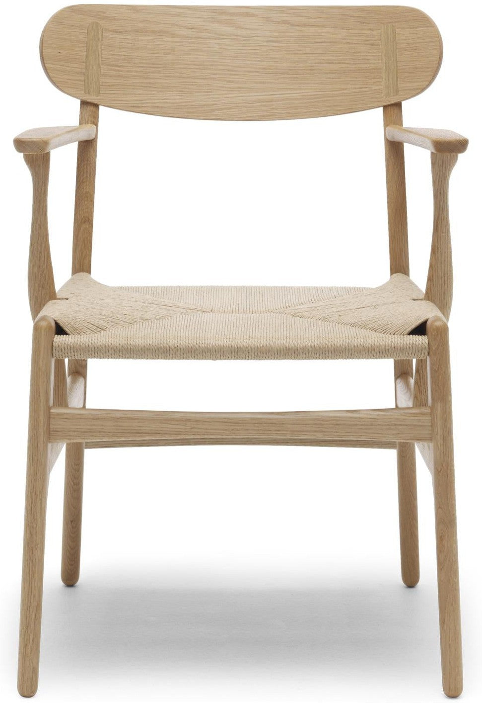[product_category]-Carl Hansen Ch26 Chair, Oiled Oak/Natural Cord-Carl Hansen-5713018155376-ch26-natur-oiledoak-CAR-1