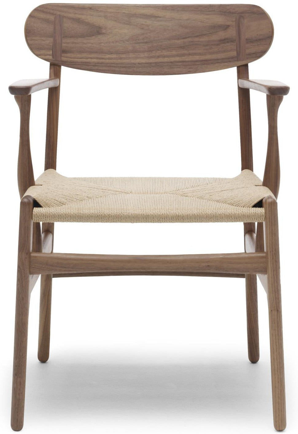 [product_category]-Carl Hansen Ch26 Chair Oiled Walnut/Natural Cord-Carl Hansen-5713018156809-ch26-natur-oiledwalnut-CAR-1