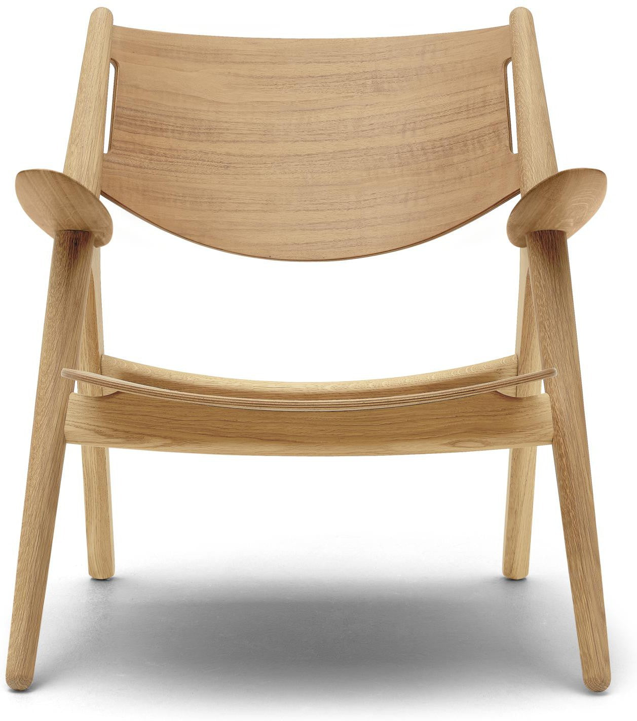 [product_category]-Carl Hansen Ch28 T Armchair, Oiled Oak/Natural-Carl Hansen-5710954240418-ch28t-natur-oiledoak-CAR-1