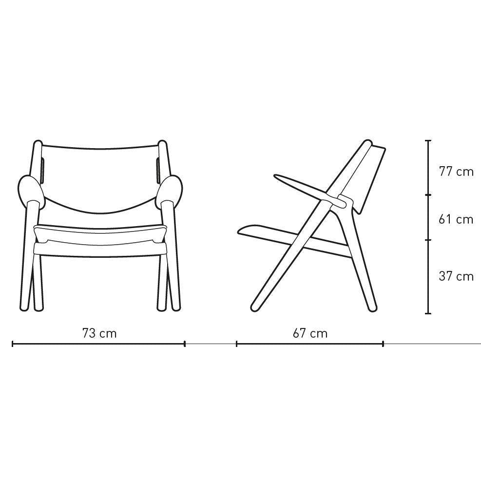 [product_category]-Carl Hansen Ch28 T Armchair, Oiled Oak/Natural-Carl Hansen-5710954240418-ch28t-natur-oiledoak-CAR-3