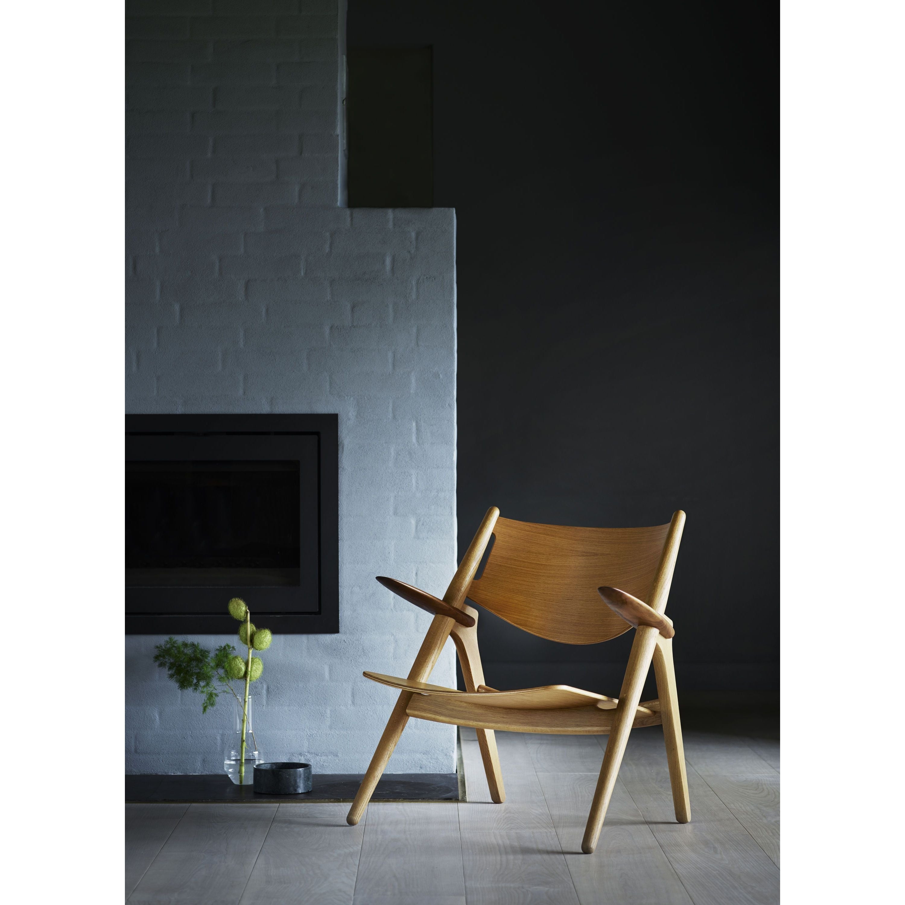 [product_category]-Carl Hansen Ch28 T Armchair, Oiled Oak/Natural-Carl Hansen-5710954240418-ch28t-natur-oiledoak-CAR-5