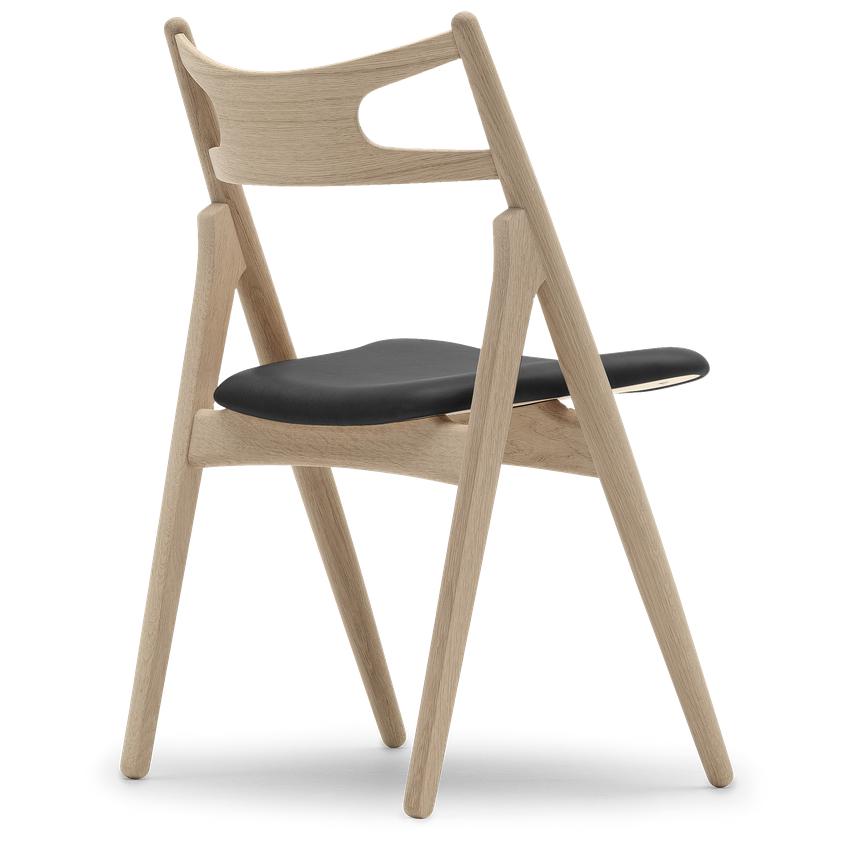 [product_category]-Carl Hansen Ch29 P Chair White Oil Oak/Black Leather-Carl Hansen-ch29p-black-whiteoiled-Thor301-CAR-2