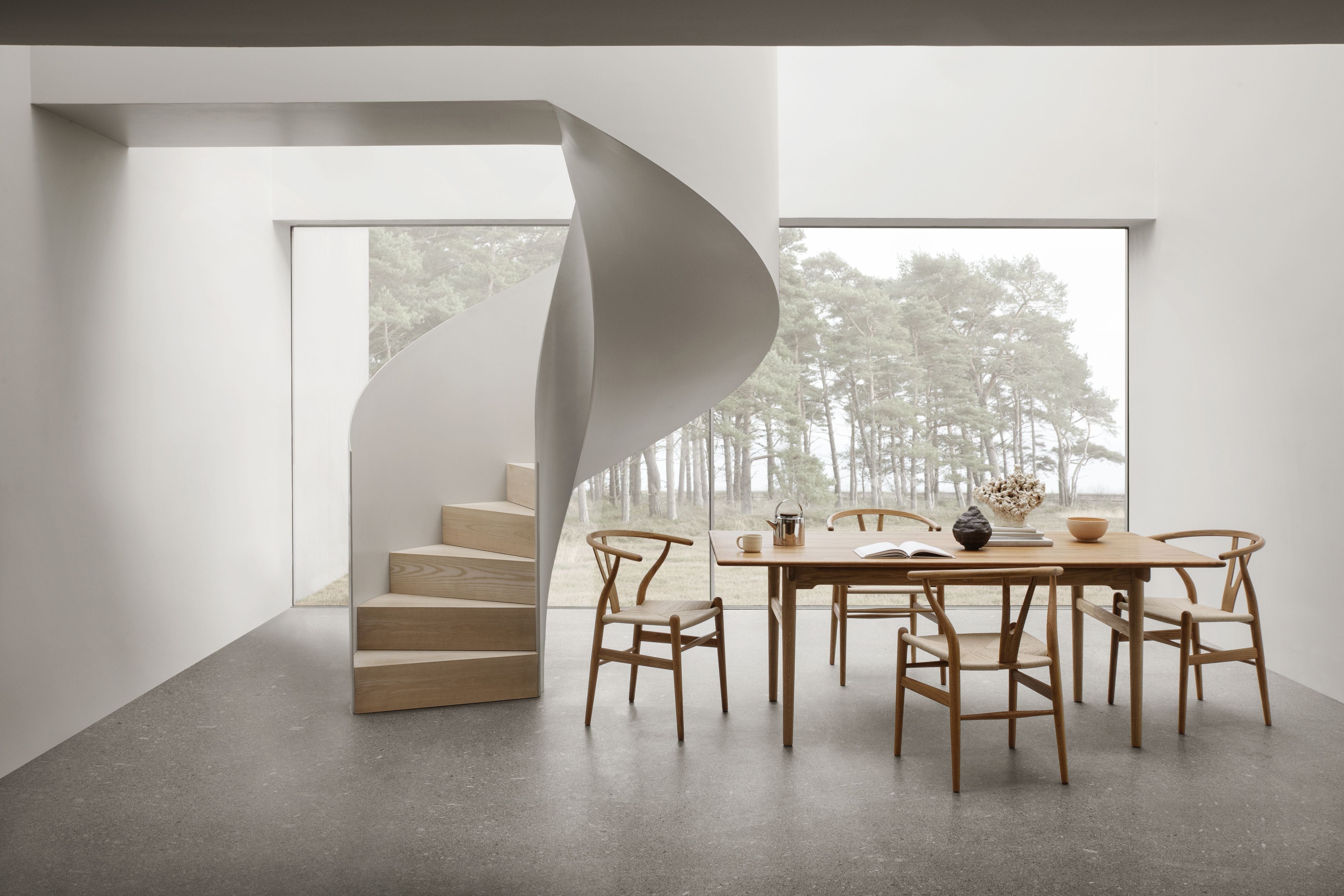 [product_category]-Carl Hansen Ch327 Dining Table 190x95 Cm, Teak-Carl Hansen-5715230650639-CH327_190x95_029_102-CAR-4