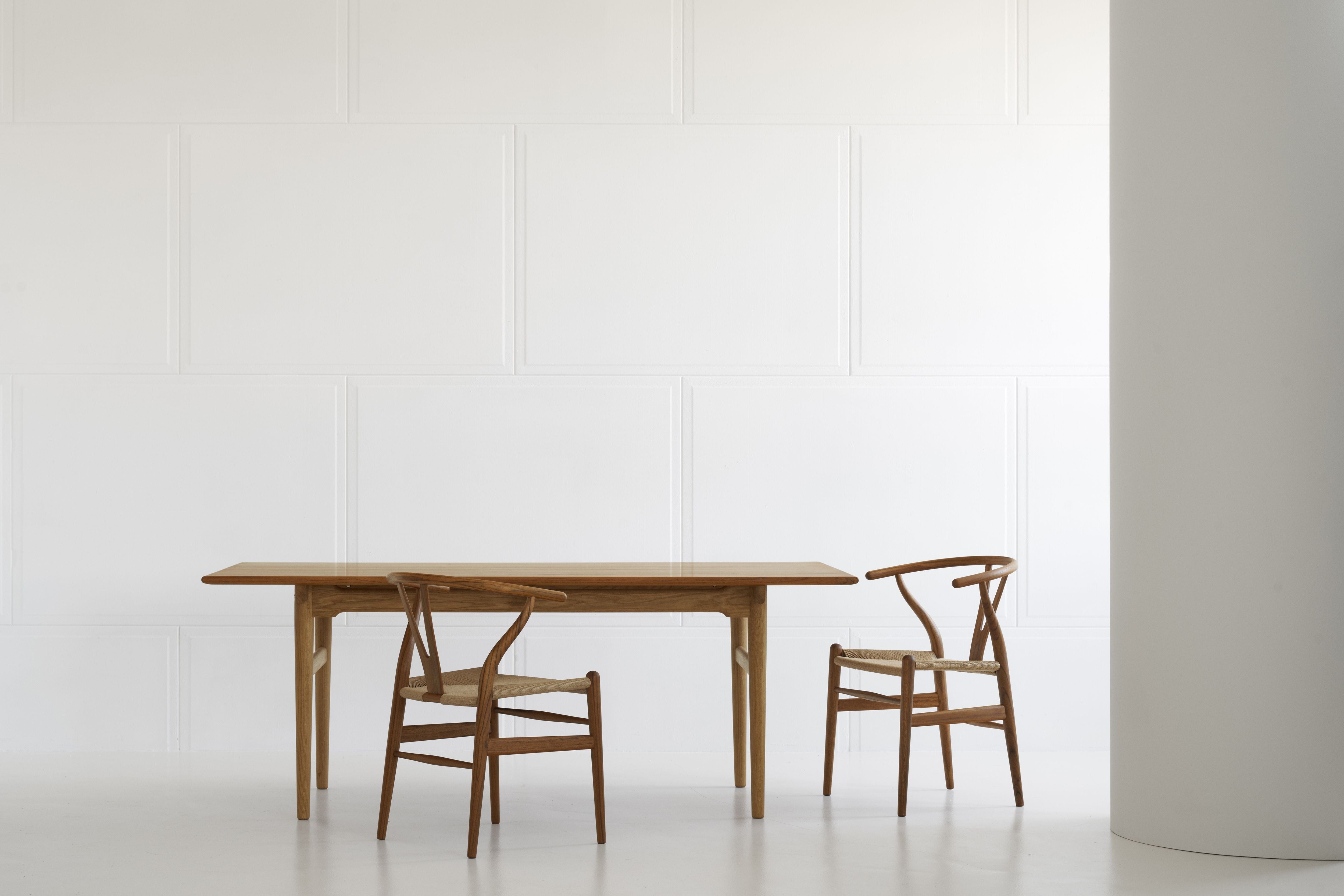 [product_category]-Carl Hansen Ch327 Dining Table 190x95 Cm, Teak-Carl Hansen-5715230650639-CH327_190x95_029_102-CAR-5