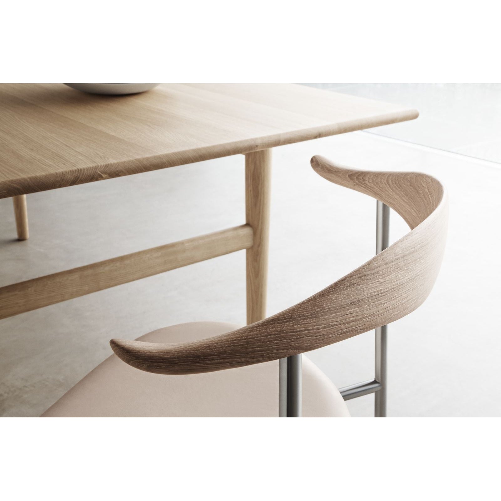 [product_category]-Carl Hansen Ch327 Dining Table 190x95cm, Soaped Oak-Carl Hansen-5714413897250-CH327-soapedoaksmall-2-CAR-2