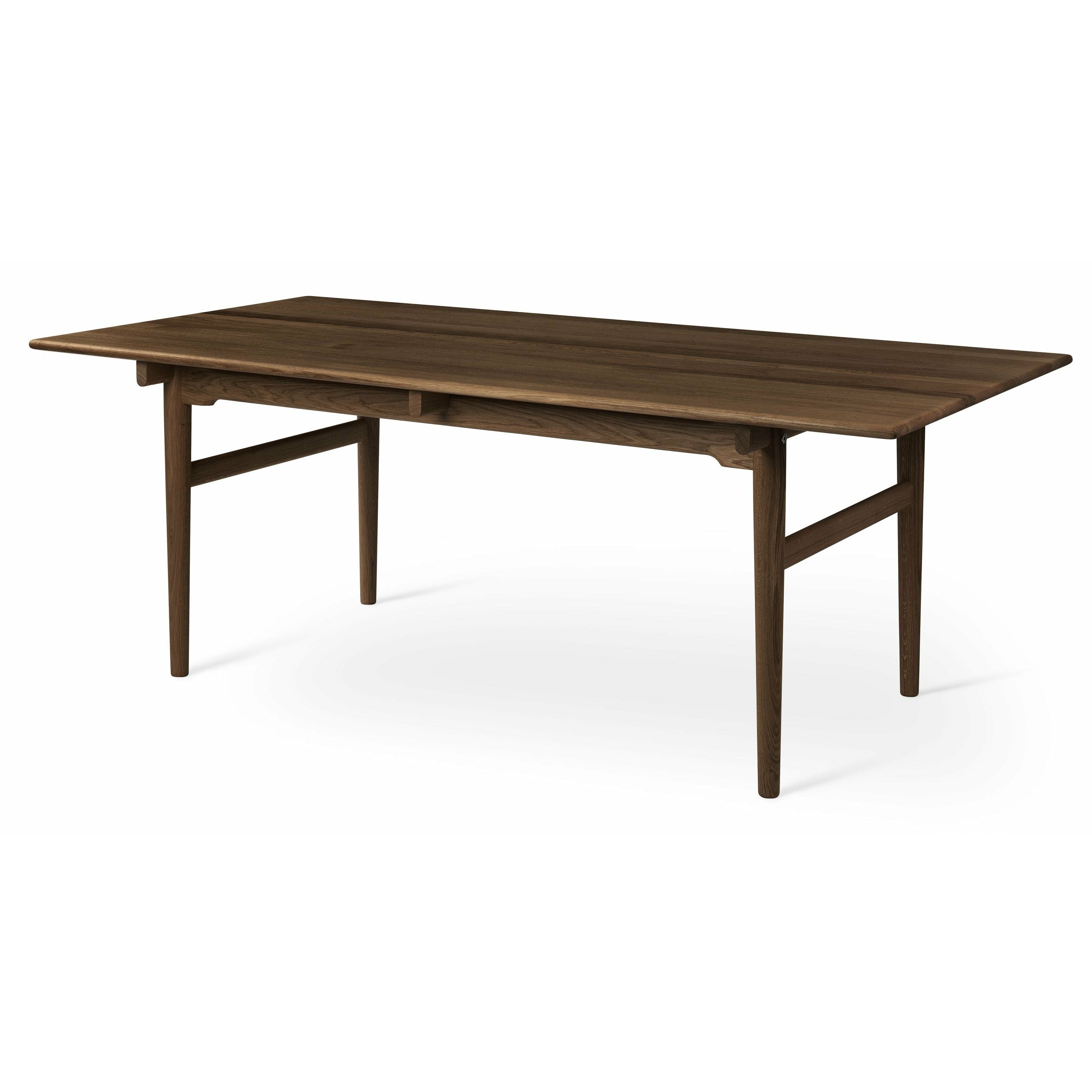 [product_category]-Carl Hansen Ch327 Dining Table Oak Smoke Colored Oil, 248x95 Cm-Carl Hansen-5715230781456-CH327-248x95cm-oak-smokedoil-CAR-2
