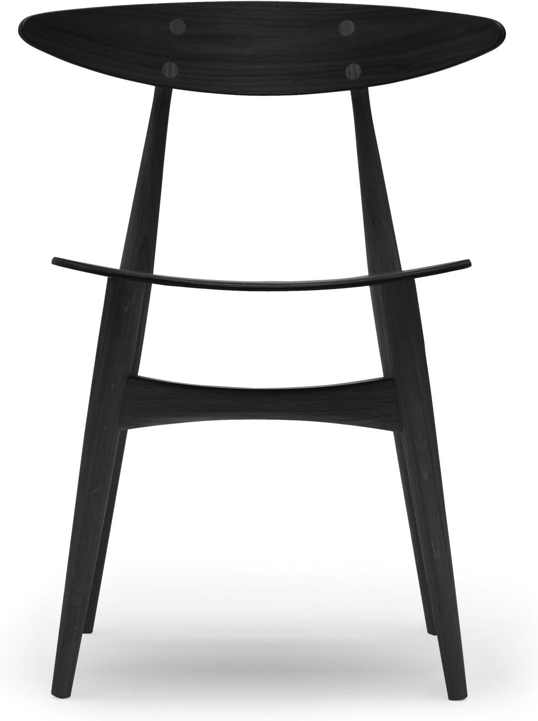 [product_category]-Carl Hansen Ch33 T Chair, Oak/Black-Carl Hansen-CH33T-blackoak-CAR-1