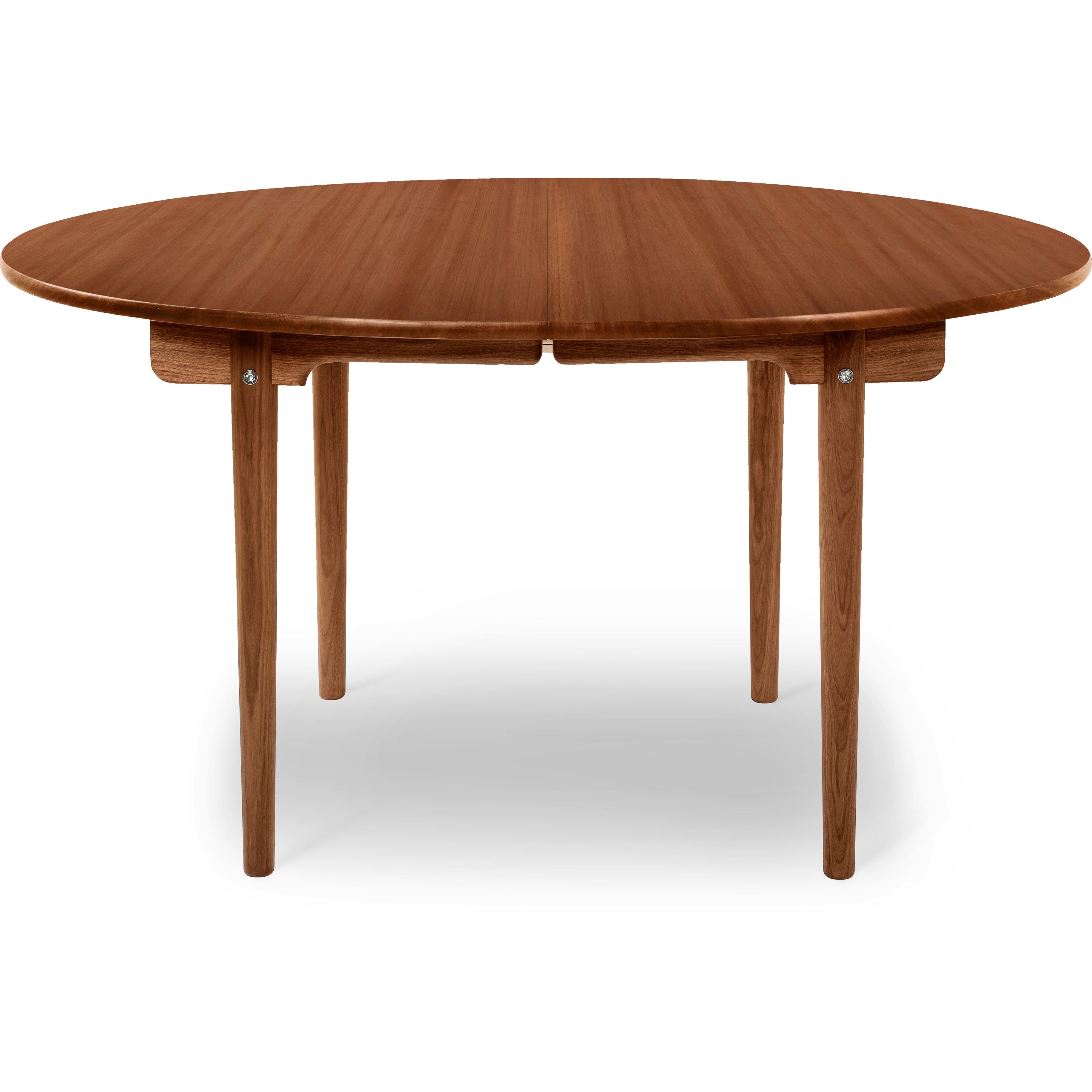 [product_category]-Carl Hansen Ch337 Dining Table 140x115 Cm, Mahogany Oiled-Carl Hansen-5715230013410-CH337-080-102-2-FSC-70-CAR-2