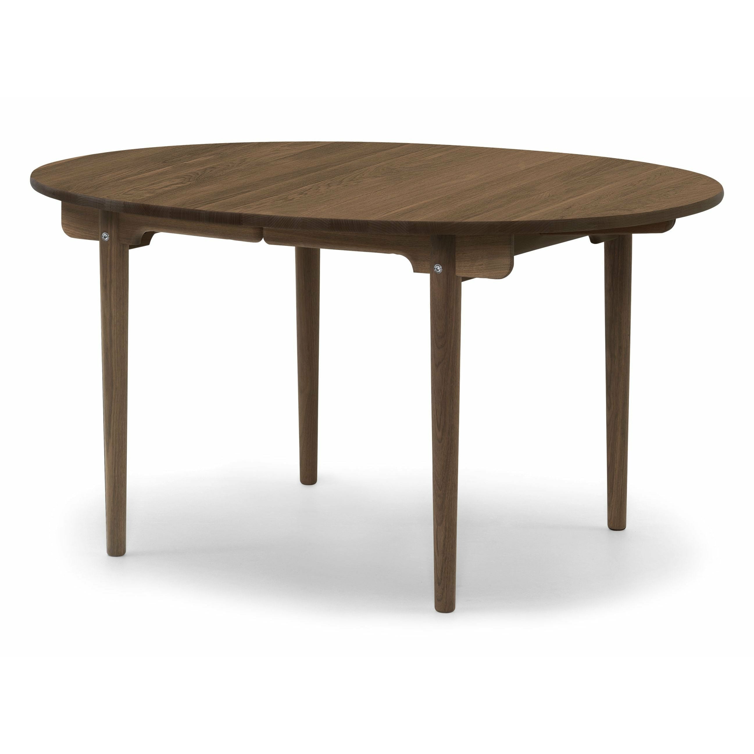 [product_category]-Carl Hansen Ch337 Dining Table Designed For 2 Pull Out Plates, Oak Smoke Colored Oil-Carl Hansen-5715230589472-CH337-oak-smokedoil-2-CAR-2