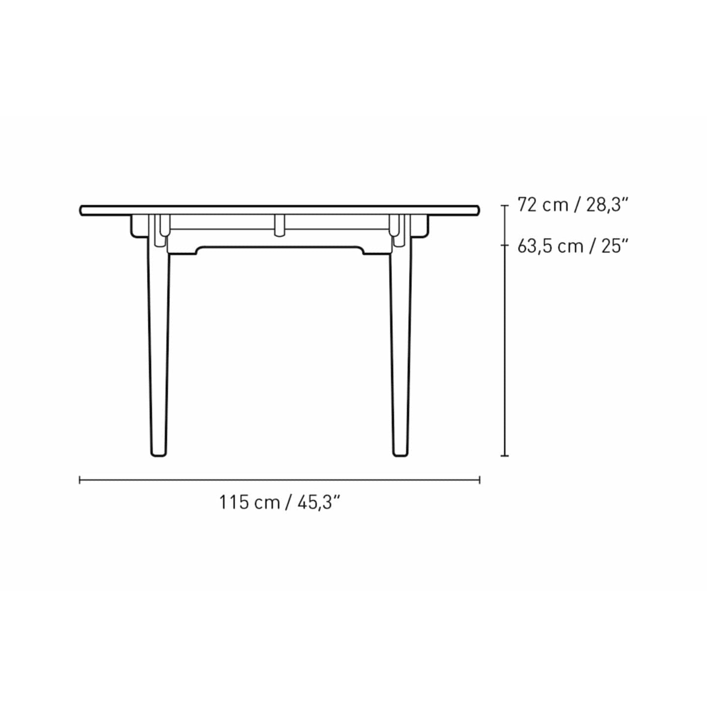 [product_category]-Carl Hansen Ch337 Dining Table Designed For 2 Pull Out Plates, Oak Smoke Colored Oil-Carl Hansen-5715230589472-CH337-oak-smokedoil-2-CAR-4