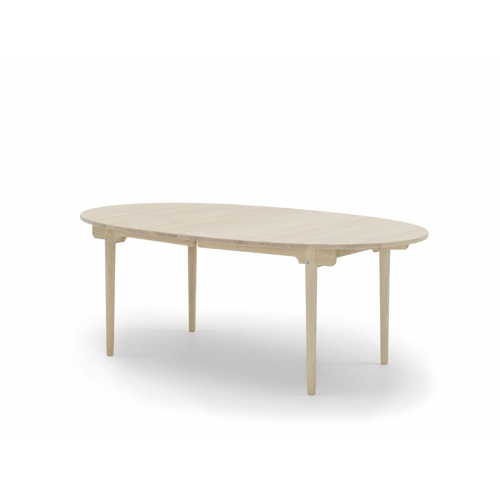 [product_category]-Carl Hansen Ch338 Dining Table Incl. 2 Additional Plates, White Oiled Oak-Carl Hansen-CH338-whiteoiledoak-incltwo-CAR-2