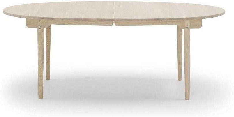[product_category]-Carl Hansen Ch338 Dining Table Without Additional Top, White Oiled Oak-Carl Hansen-5714413972087-CH338-whiteoiledoak-wo-CAR-1