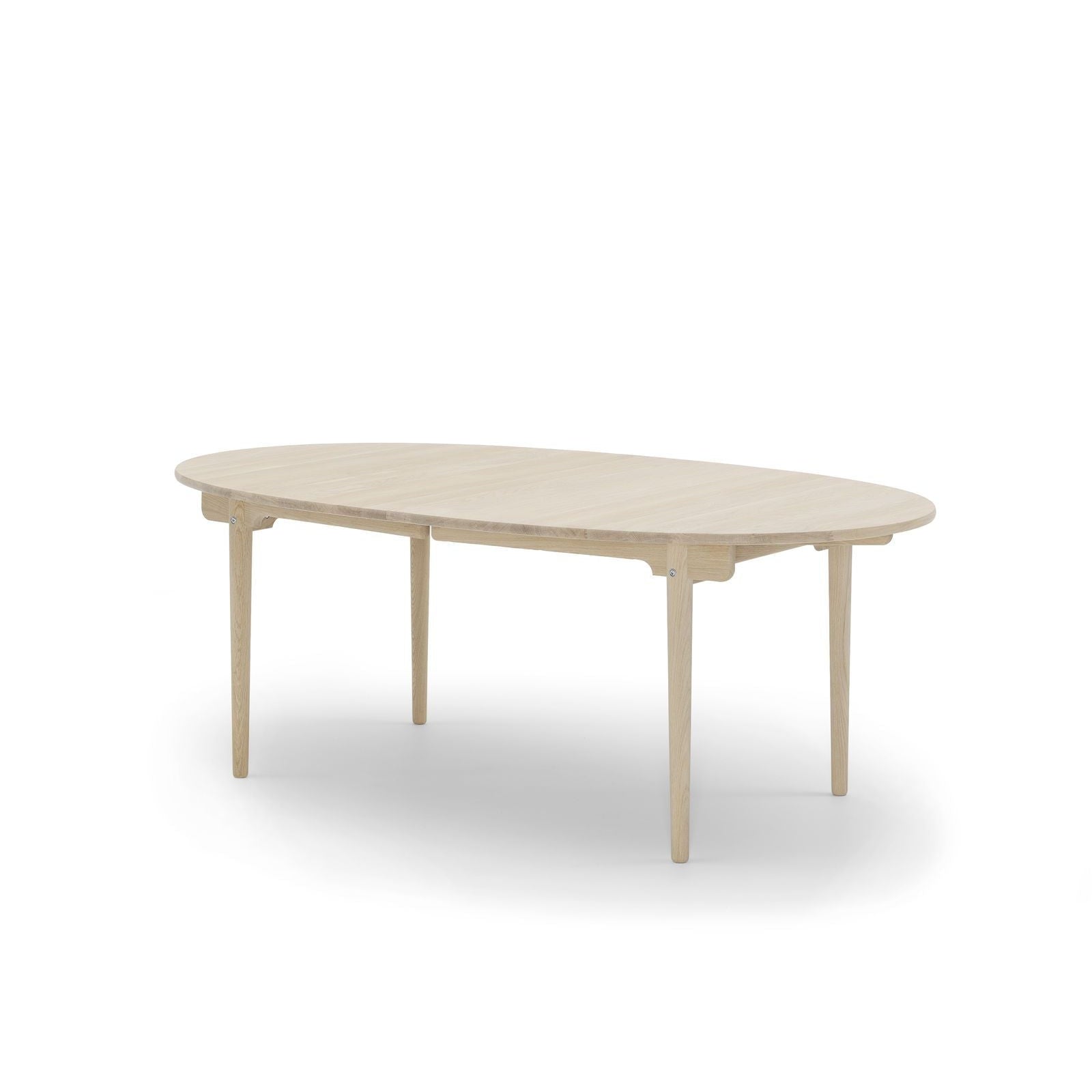 [product_category]-Carl Hansen Ch338 Dining Table Without Additional Top, White Oiled Oak-Carl Hansen-5714413972087-CH338-whiteoiledoak-wo-CAR-2