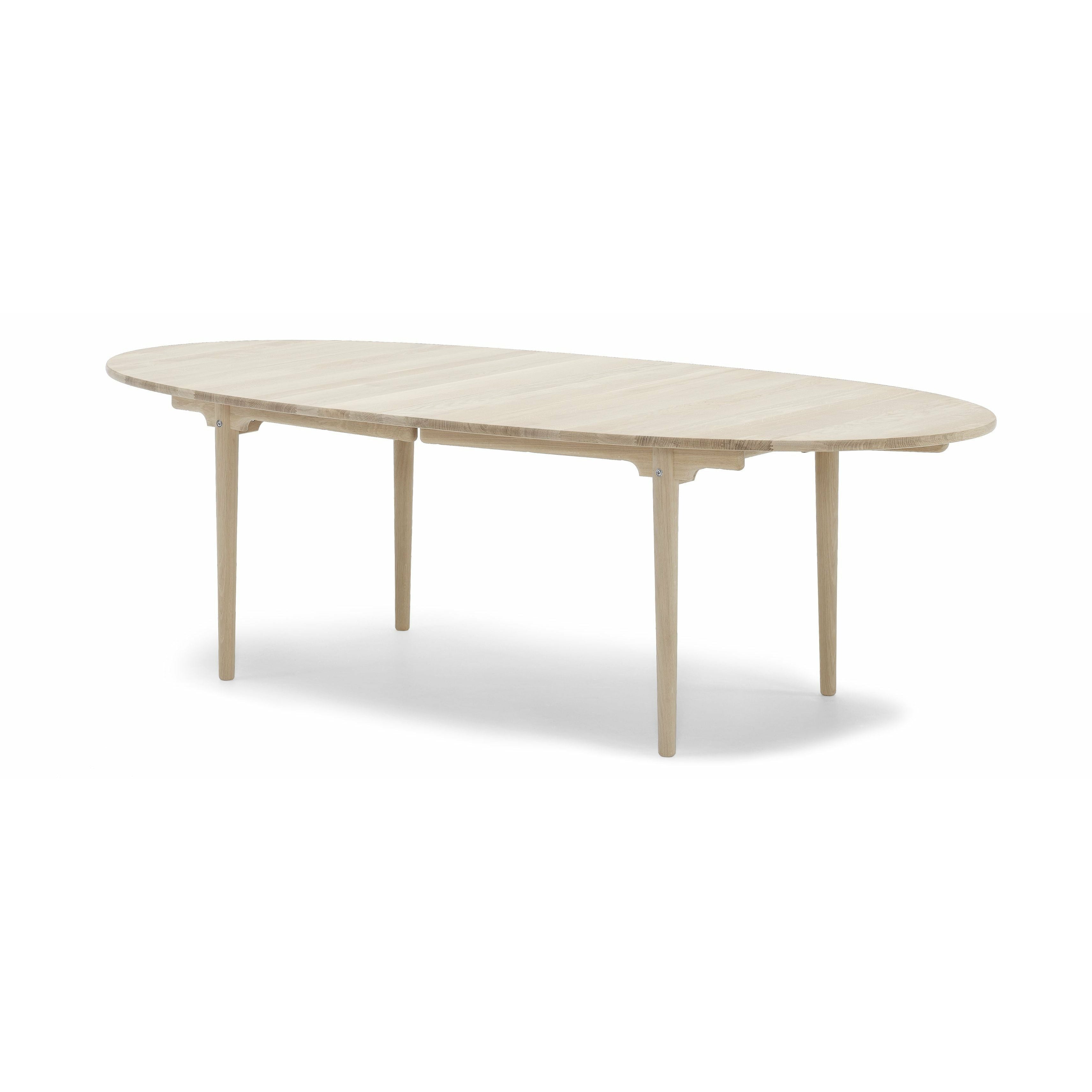 [product_category]-Carl Hansen Ch339 Dining Table Designed For 2 Pull Out Plates, Soaped Oak-Carl Hansen-5715397149274-CH339-OakSoap-2-CAR-2