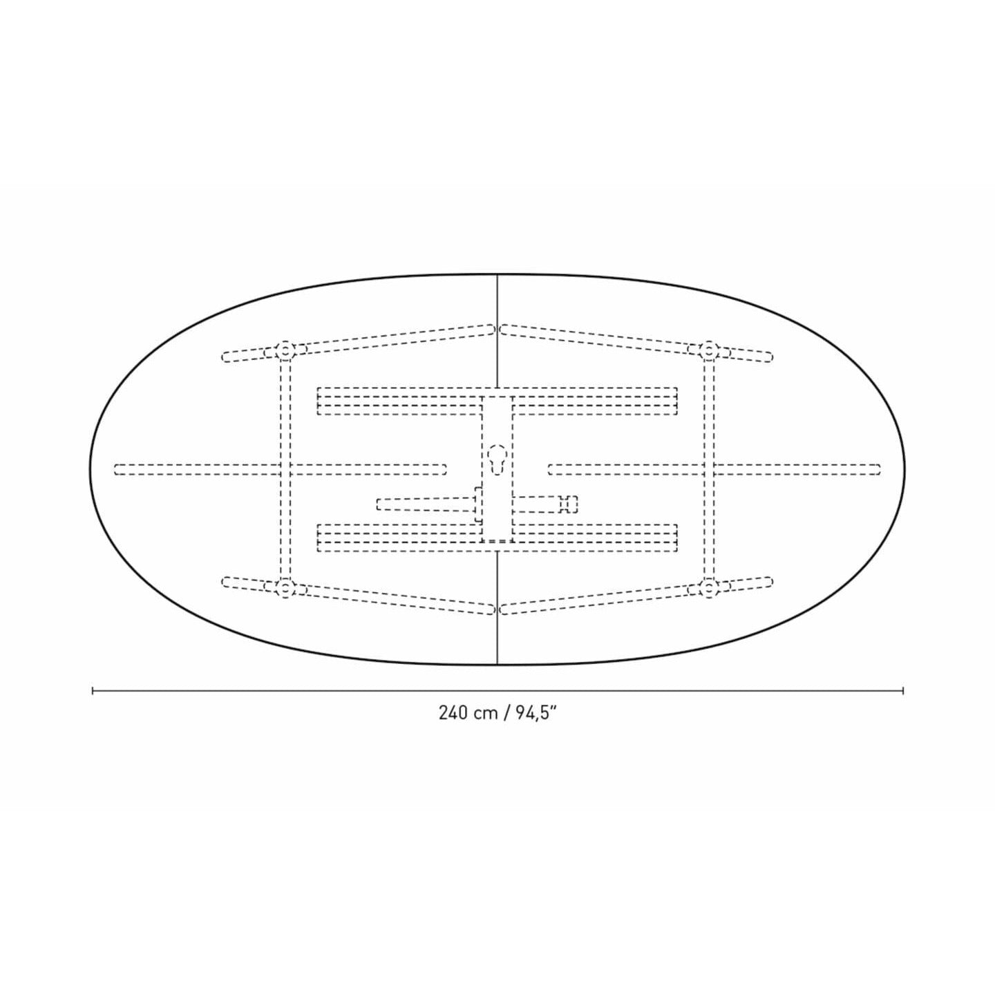 [product_category]-Carl Hansen Ch339 Dining Table Designed For 2 Pull Out Plates, Soaped Oak-Carl Hansen-5715397149274-CH339-OakSoap-2-CAR-5