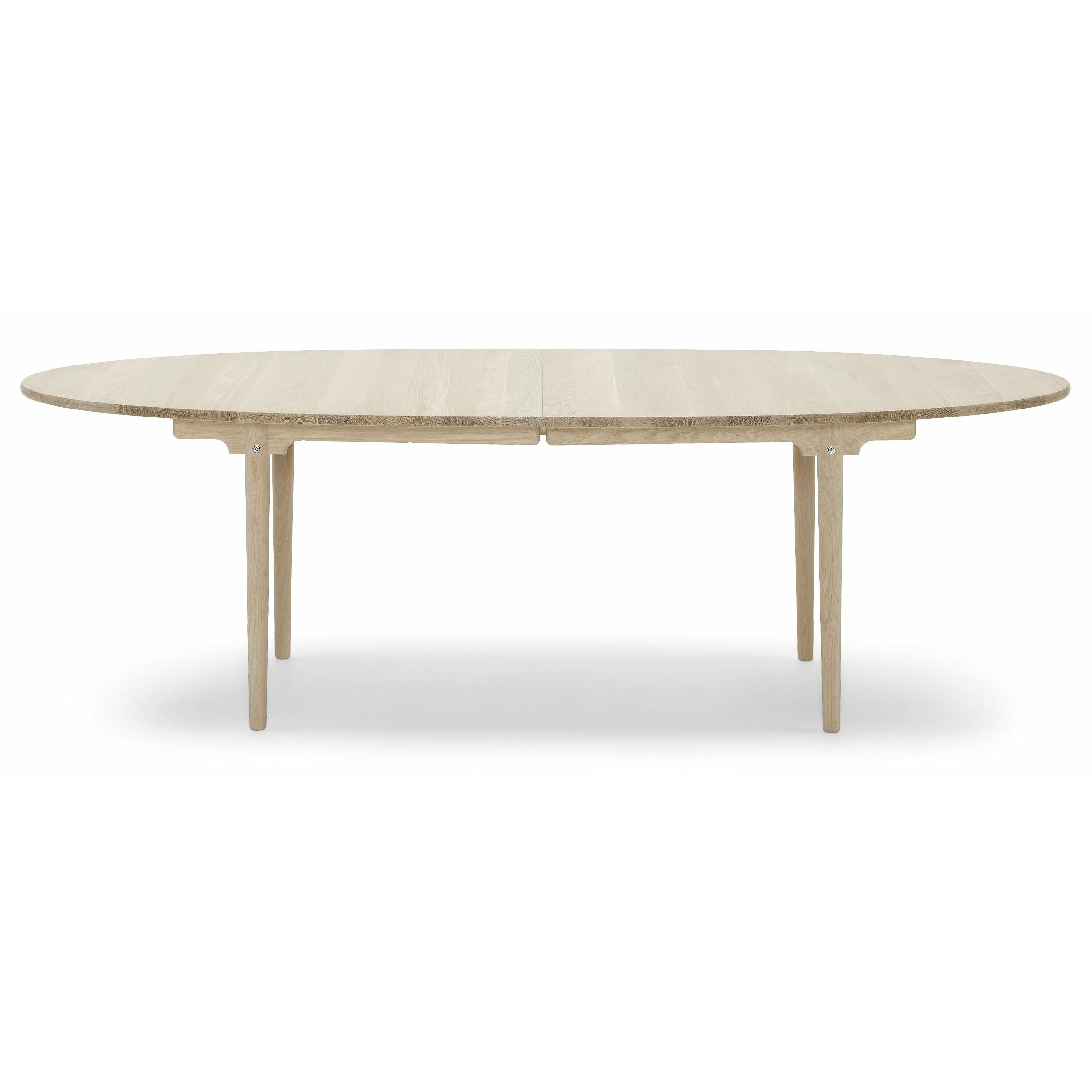 [product_category]-Carl Hansen Ch339 Dining Table Designed For 4 Pull Out Plates, Soaped Oak-Carl Hansen-5715397149298-CH339-OakSoap-4-CAR-1