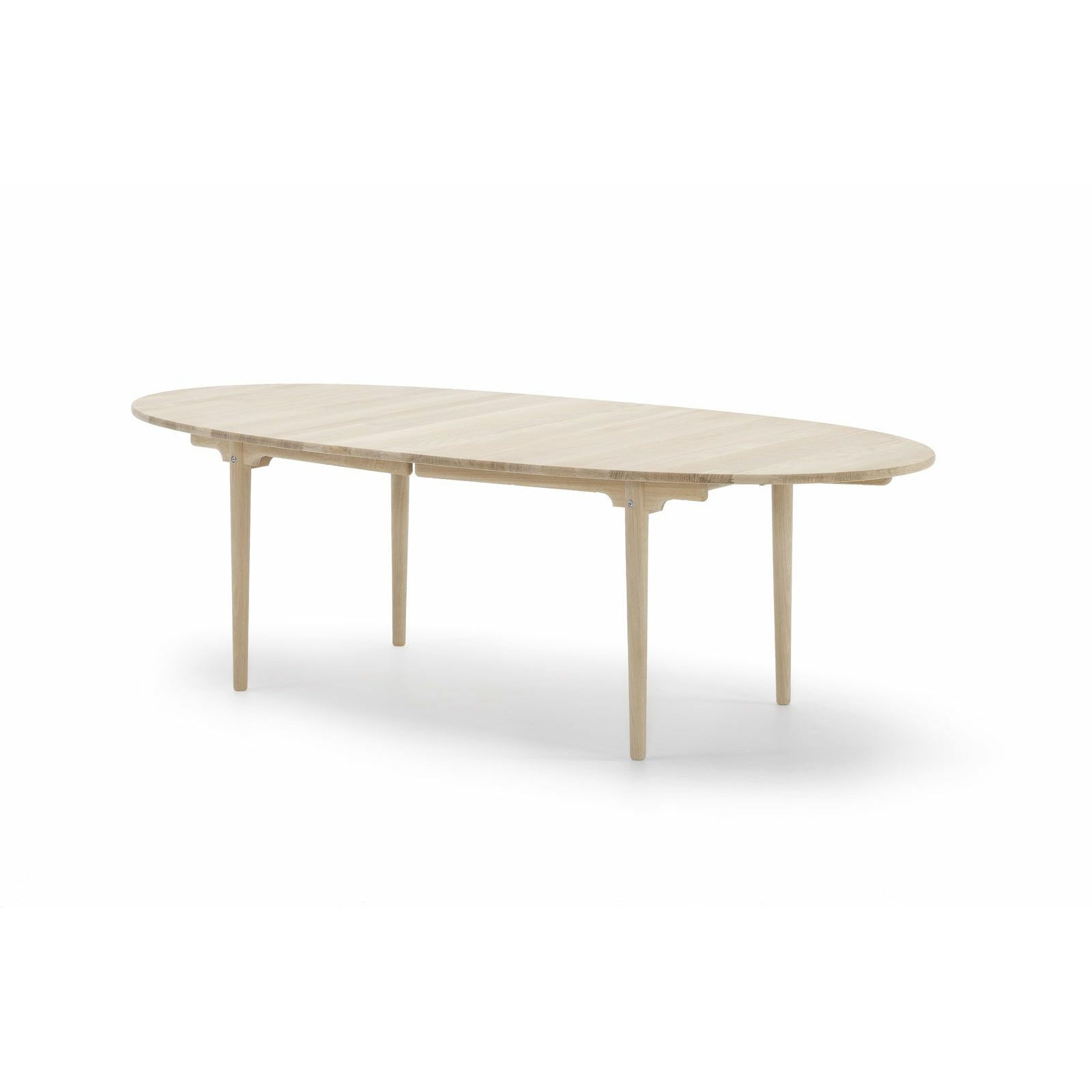 [product_category]-Carl Hansen Ch339 Dining Table Incl. 4 Additional Plates, White Oiled Oak-Carl Hansen-CH339-whiteoiledoak-inclfour-CAR-2