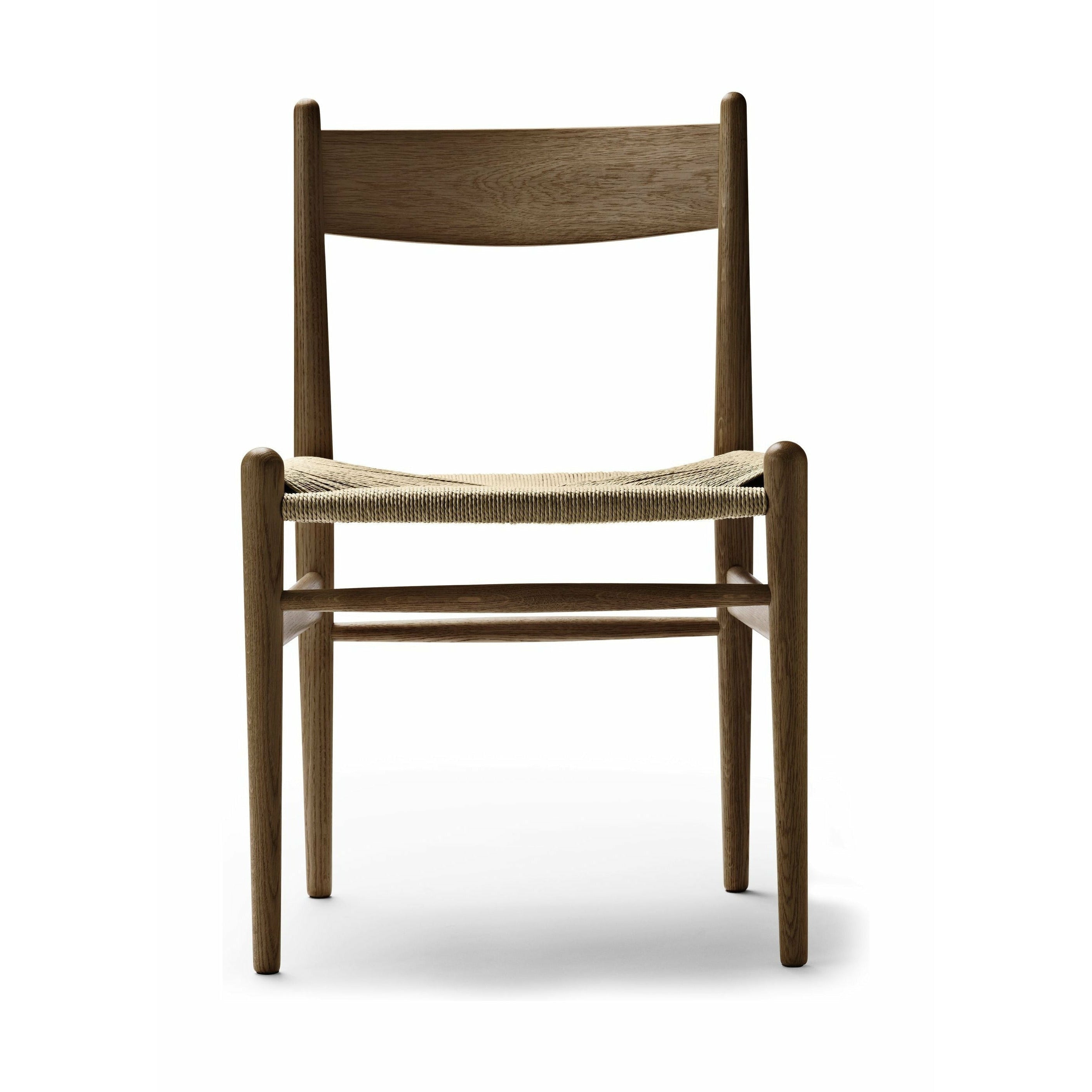 [product_category]-Carl Hansen Ch36 Chair Oak Smoke Colored Oil, Natural Cord-Carl Hansen-CH36-oak-smokedoil-papercord-natural-CAR-1