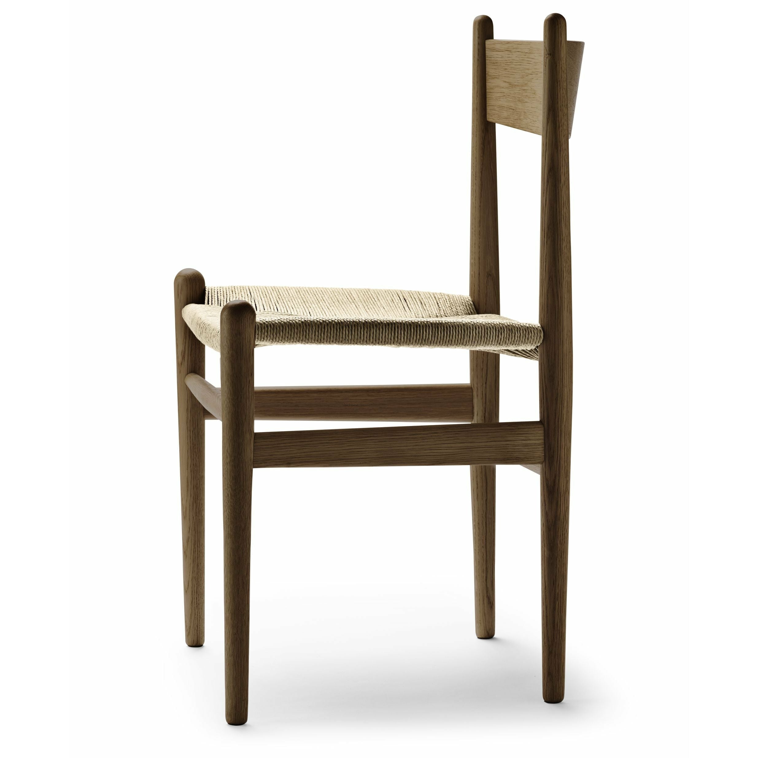 [product_category]-Carl Hansen Ch36 Chair Oak Smoke Colored Oil, Natural Cord-Carl Hansen-CH36-oak-smokedoil-papercord-natural-CAR-2