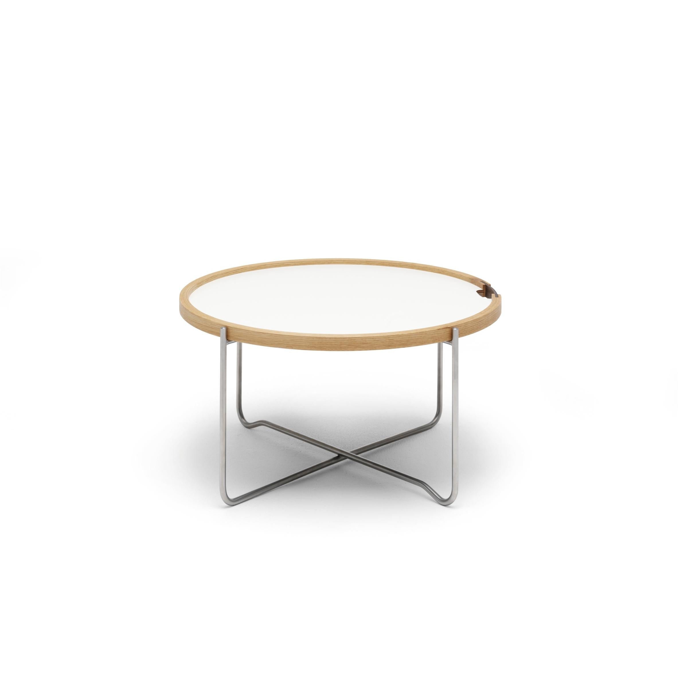 [product_category]-Carl Hansen Ch417 Tray Table, Laminate/Oiled Oak-Carl Hansen-5710954705238-CH417-blacklaminat-oiledoak-CAR-2