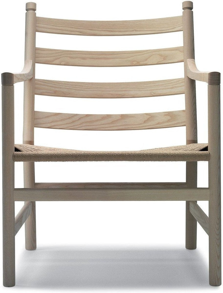 [product_category]-Carl Hansen Ch44 Lounge Chair, Soaped Oak/Natural-Carl Hansen-CH44-natural-soapedoak-CAR-1